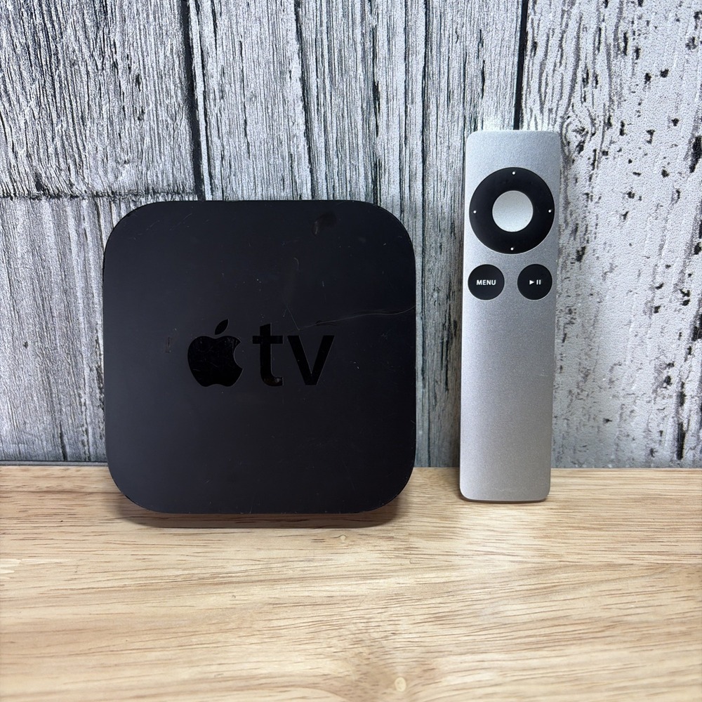 Apple TV 2nd Gen Media Streamer, Remote, Power‎ Cord, Model A1378